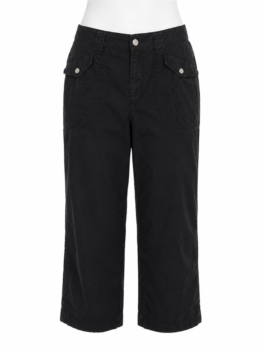 Size 12 Lauren Ralph Lauren Women’s Cropped Cargo Utility Pants‎ Black